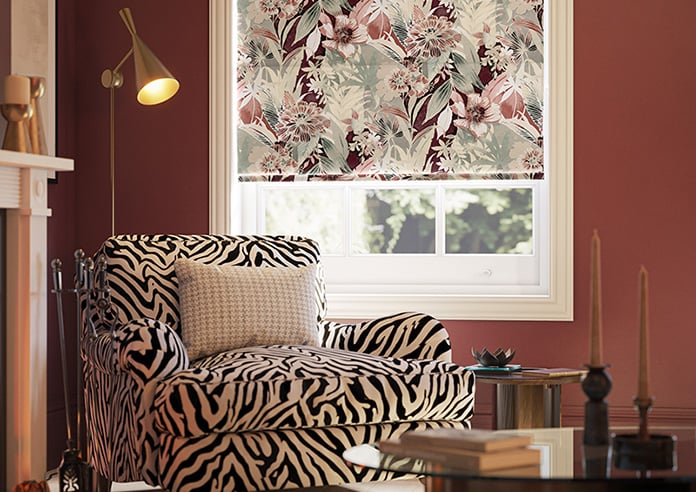 Bali, Red - Twist&Fit Roman Blind - Image 5